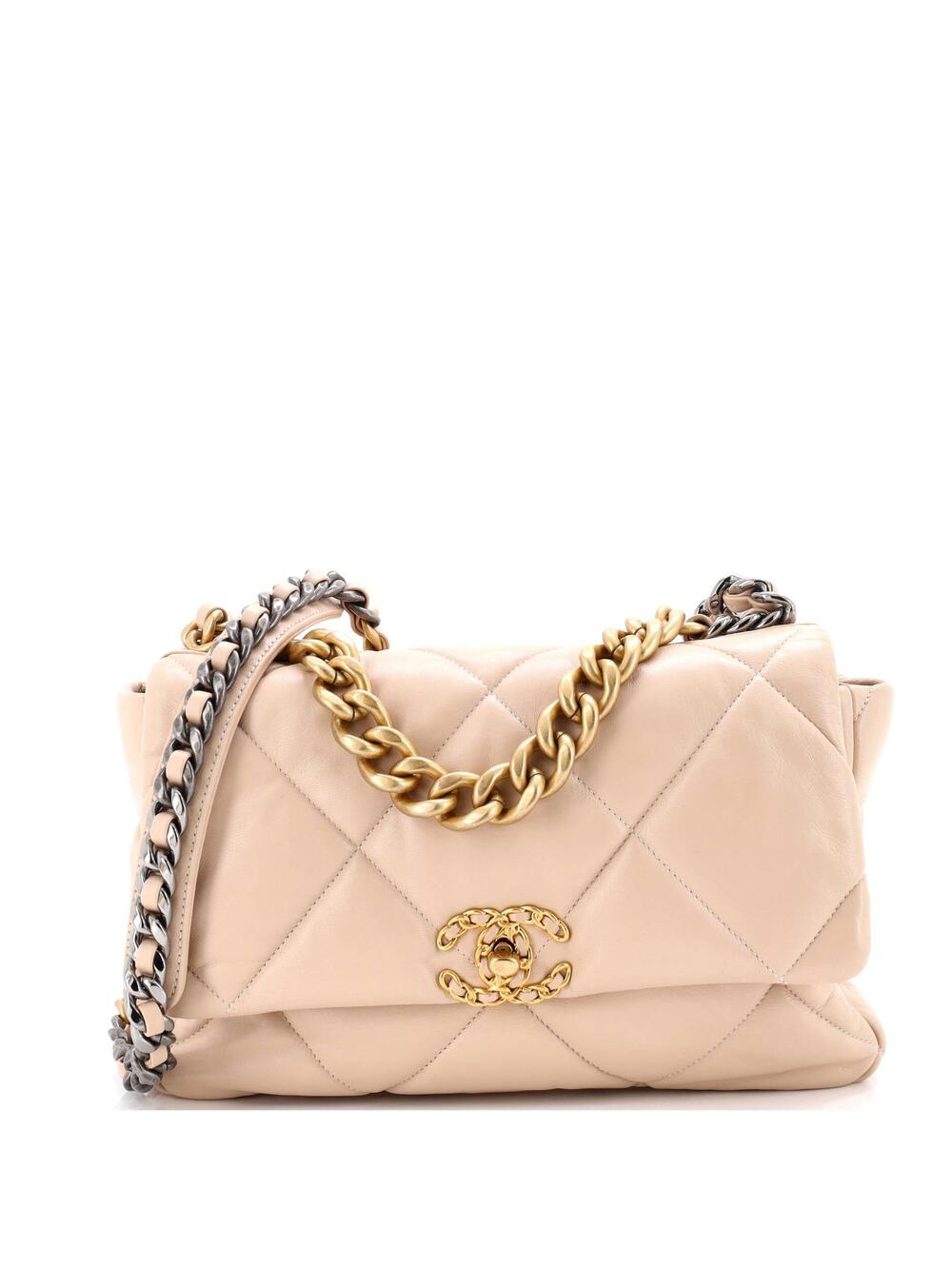Chanel 19 Flap Bag Quilted Leather #248449C49B